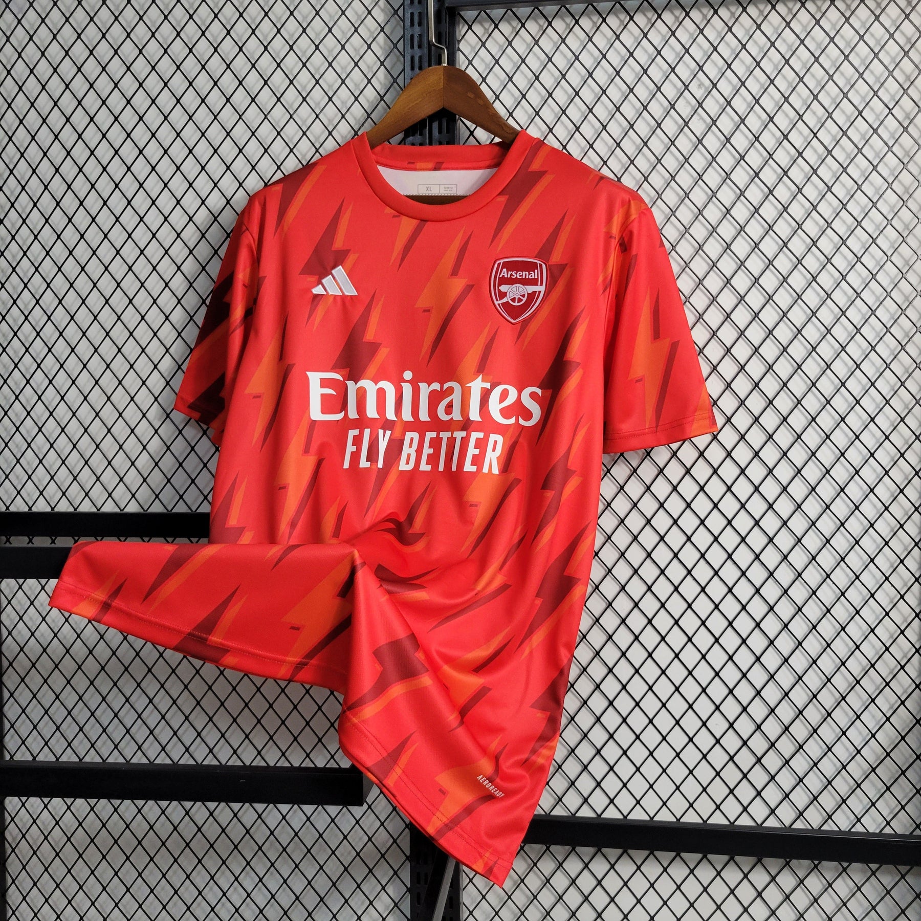 Arte Vetor Camisa Arsenal Pré-Jogo 2023-24 01