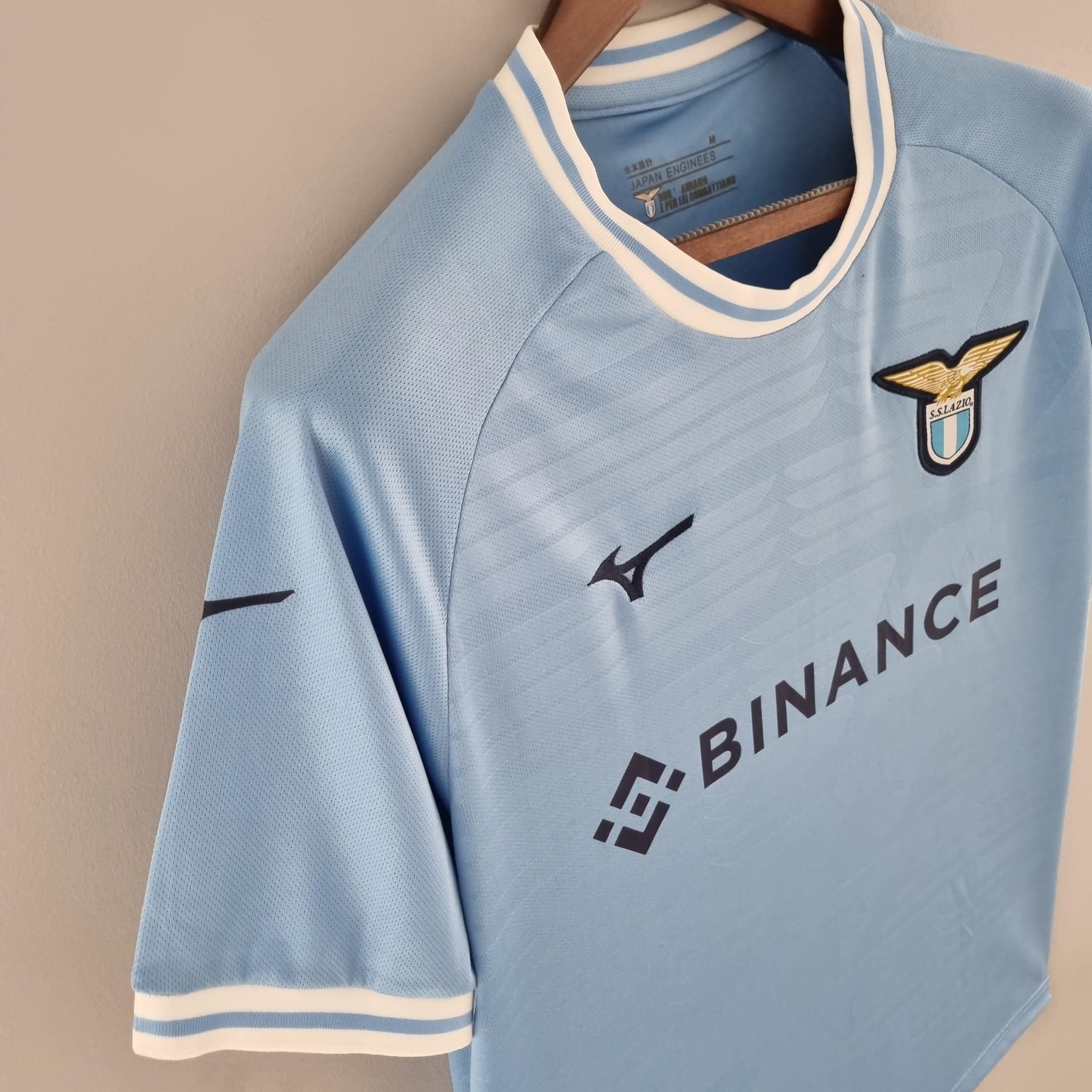 Camisa Lazio l 2022/23 Azul - Modelo Torcedor