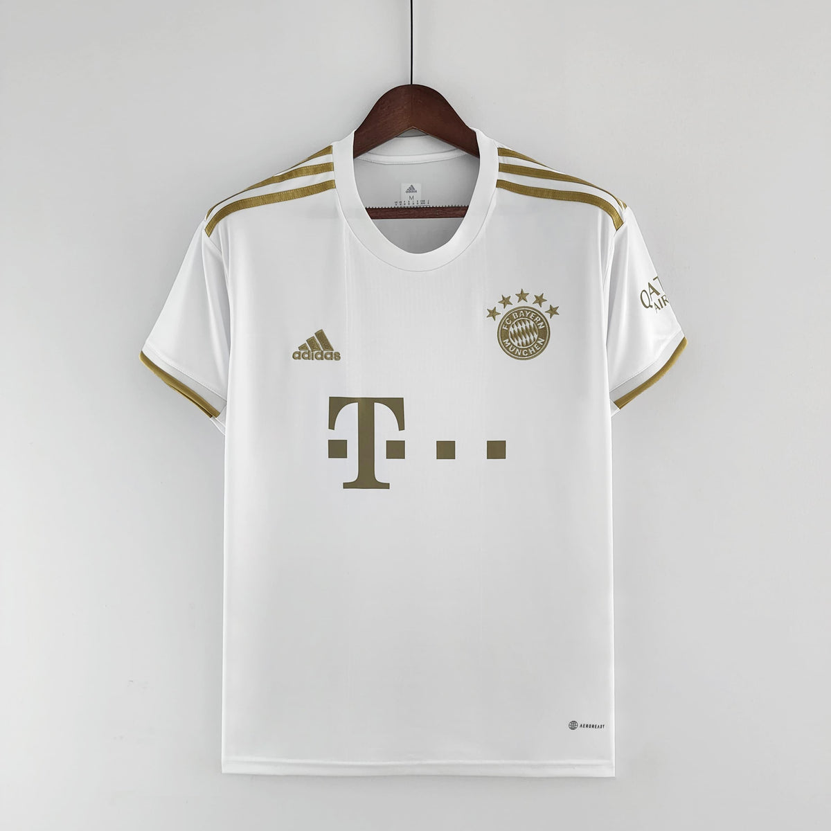 Camisa Bayern de Munique ll 2022/23 Branca - Modelo Torcedor