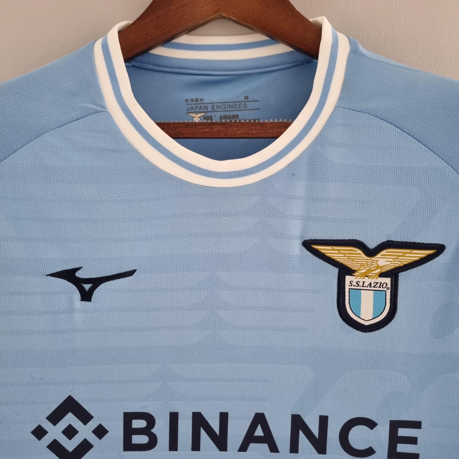 Camisa Lazio l 2022/23 Azul - Modelo Torcedor