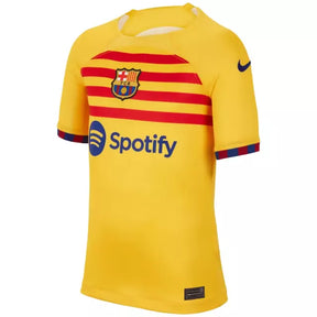 Camisa Barcelona lV 2022/23 Amarela - Modelo Torcedor