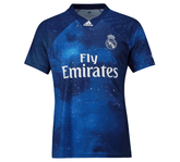 Camisa Real Madrid Galáticos 18/19 Retrô - Azul